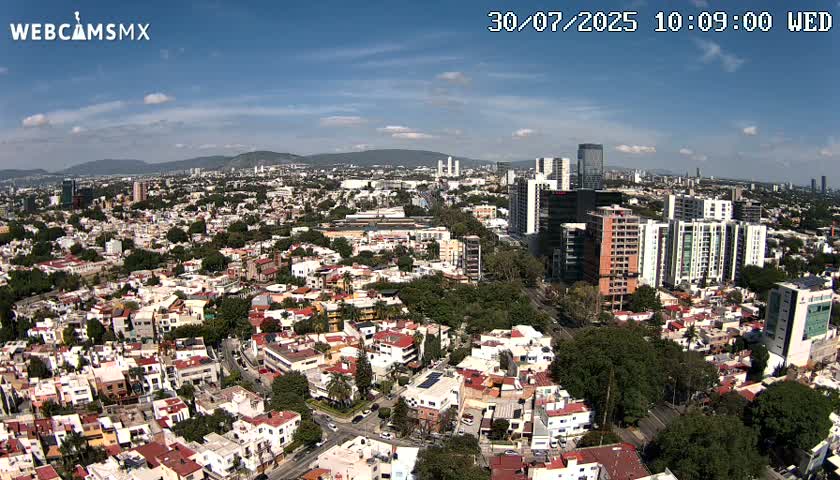 Ciudad de Guadalajara City Skyline Live Cam - Guadalajara, Jalisco, Mexico