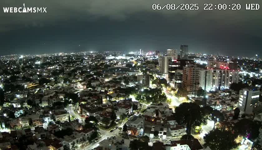 Ciudad de Guadalajara City Skyline Live Cam - Guadalajara, Jalisco, Mexico
