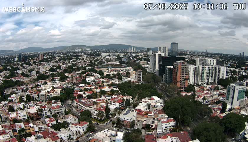 Ciudad de Guadalajara City Skyline Live Cam - Guadalajara, Jalisco, Mexico