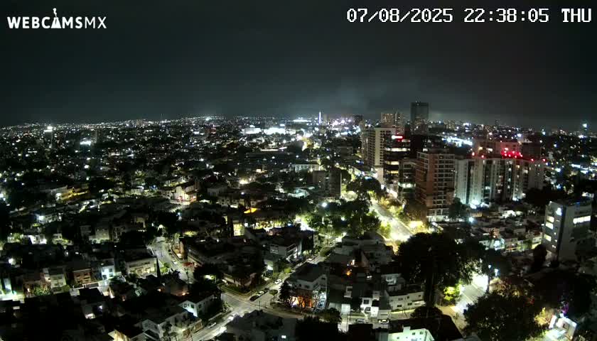 Ciudad de Guadalajara City Skyline Live Cam - Guadalajara, Jalisco, Mexico