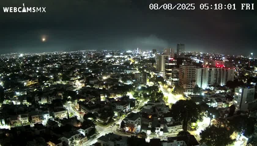 Ciudad de Guadalajara City Skyline Live Cam - Guadalajara, Jalisco, Mexico