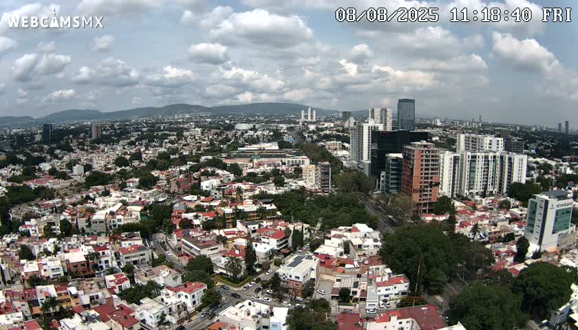 Ciudad de Guadalajara City Skyline Live Cam - Guadalajara, Jalisco, Mexico