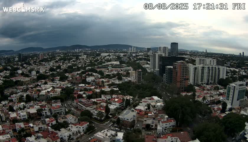 Ciudad de Guadalajara City Skyline Live Cam - Guadalajara, Jalisco, Mexico