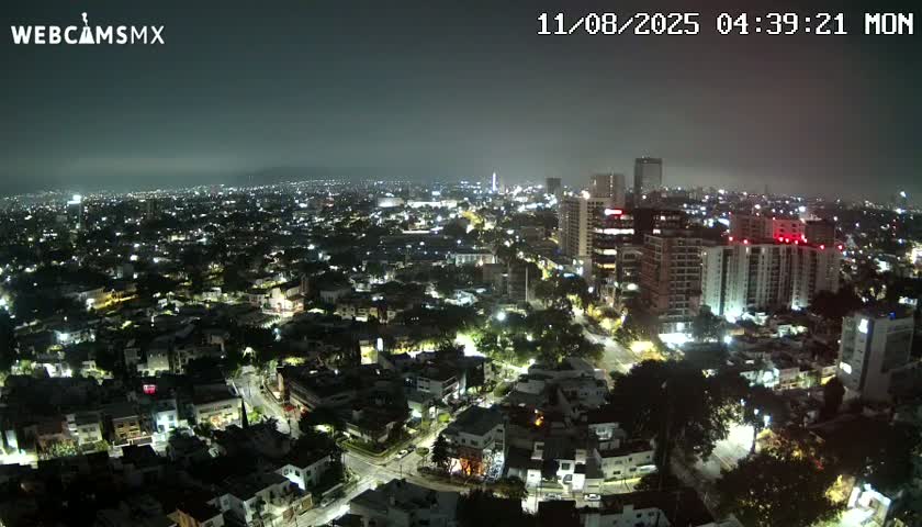Ciudad de Guadalajara City Skyline Live Cam - Guadalajara, Jalisco, Mexico