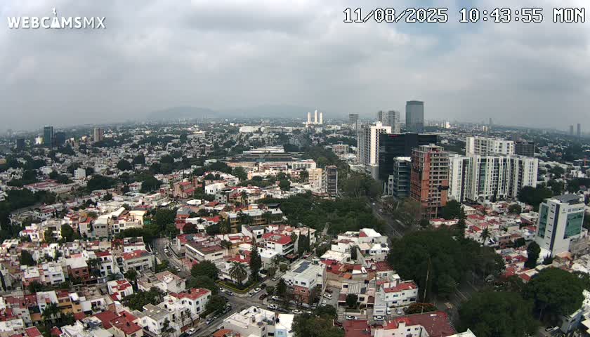 Ciudad de Guadalajara City Skyline Live Cam - Guadalajara, Jalisco, Mexico