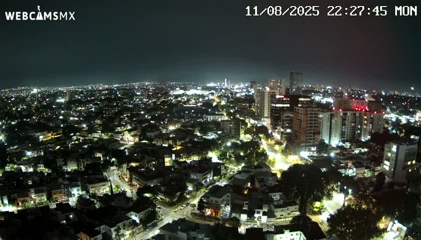 Ciudad de Guadalajara City Skyline Live Cam - Guadalajara, Jalisco, Mexico