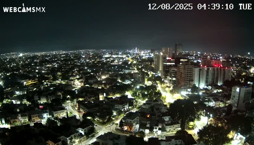 Ciudad de Guadalajara City Skyline Live Cam - Guadalajara, Jalisco, Mexico