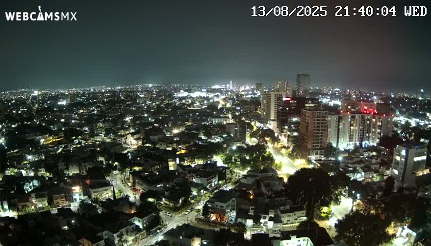 Ciudad de Guadalajara City Skyline Live Cam - Guadalajara, Jalisco, Mexico