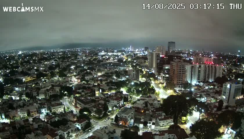 Ciudad de Guadalajara City Skyline Live Cam - Guadalajara, Jalisco, Mexico