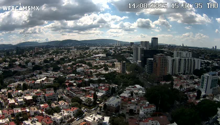 Ciudad de Guadalajara City Skyline Live Cam - Guadalajara, Jalisco, Mexico