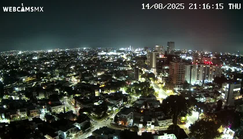 Ciudad de Guadalajara City Skyline Live Cam - Guadalajara, Jalisco, Mexico