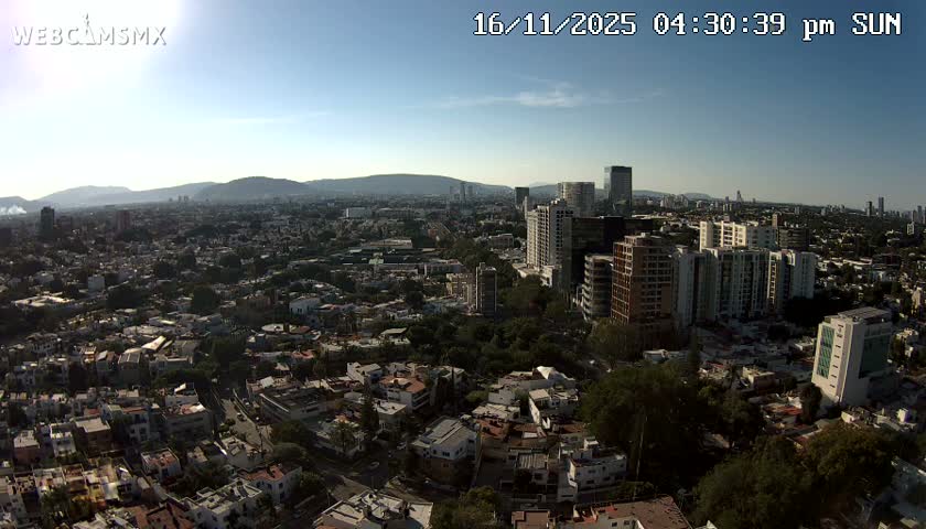 Ciudad de Guadalajara City Skyline Live Cam - Guadalajara, Jalisco, Mexico