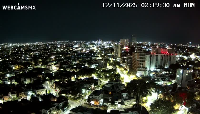 Ciudad de Guadalajara City Skyline Live Cam - Guadalajara, Jalisco, Mexico