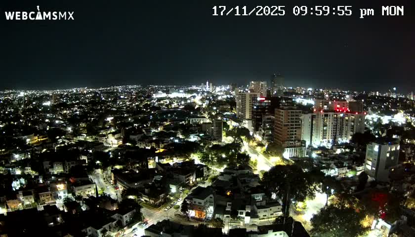 Ciudad de Guadalajara City Skyline Live Cam - Guadalajara, Jalisco, Mexico