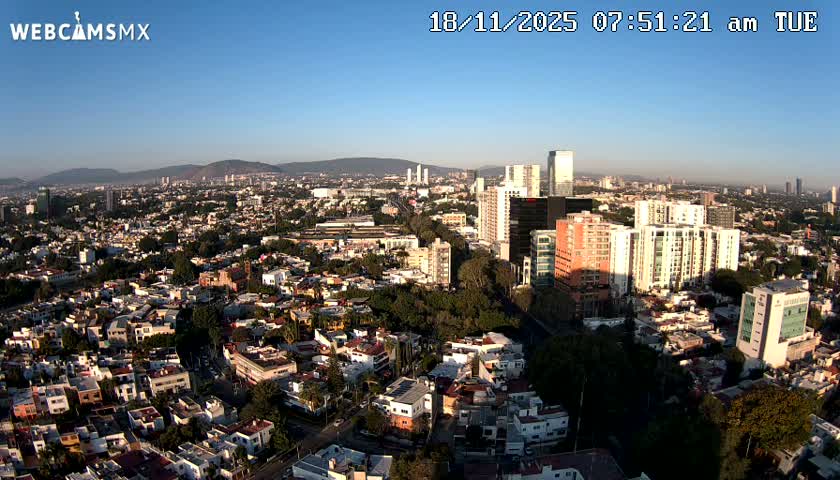 Ciudad de Guadalajara City Skyline Live Cam - Guadalajara, Jalisco, Mexico