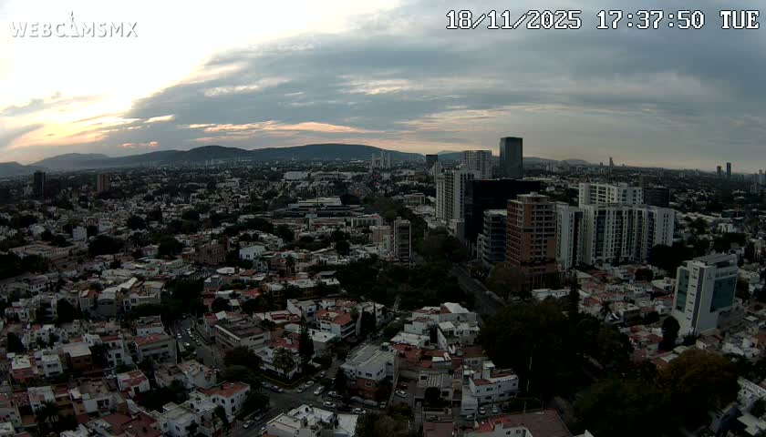 Ciudad de Guadalajara City Skyline Live Cam - Guadalajara, Jalisco, Mexico