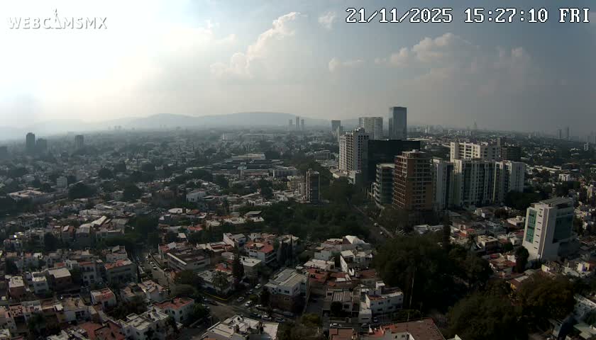 Ciudad de Guadalajara City Skyline Live Cam - Guadalajara, Jalisco, Mexico