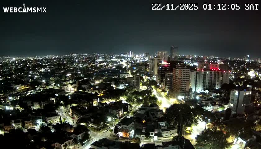 Ciudad de Guadalajara City Skyline Live Cam - Guadalajara, Jalisco, Mexico