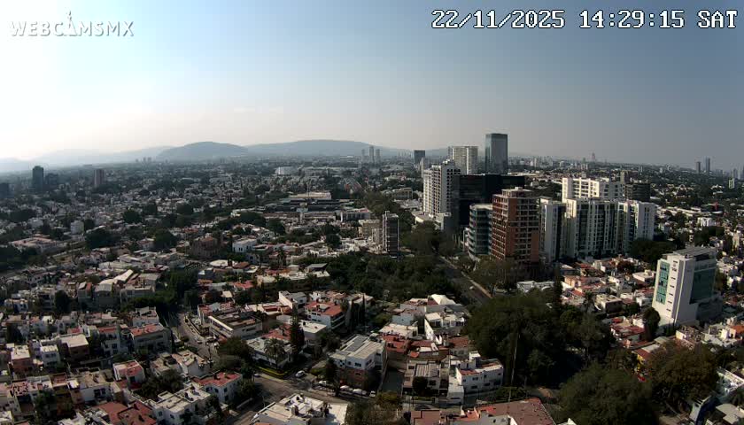 Ciudad de Guadalajara City Skyline Live Cam - Guadalajara, Jalisco, Mexico