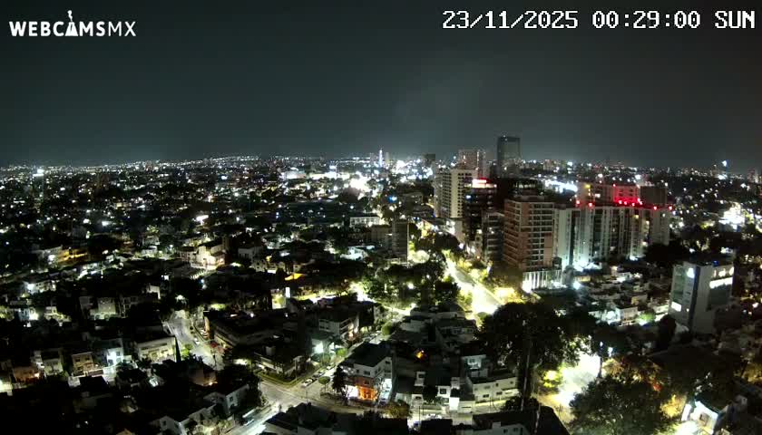 Ciudad de Guadalajara City Skyline Live Cam - Guadalajara, Jalisco, Mexico