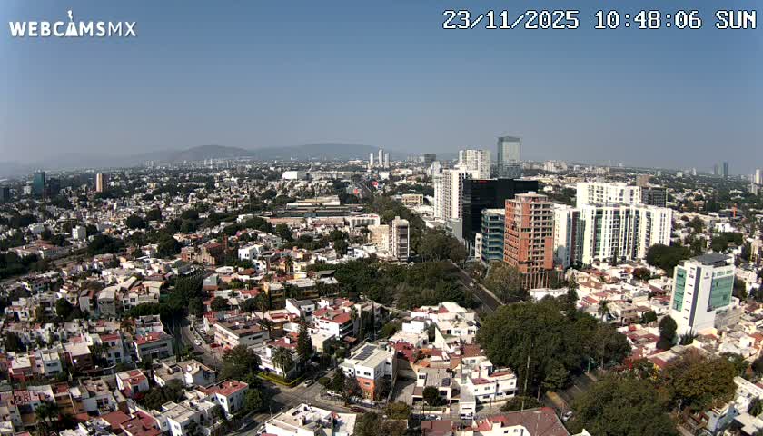 Ciudad de Guadalajara City Skyline Live Cam - Guadalajara, Jalisco, Mexico