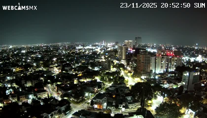 Ciudad de Guadalajara City Skyline Live Cam - Guadalajara, Jalisco, Mexico