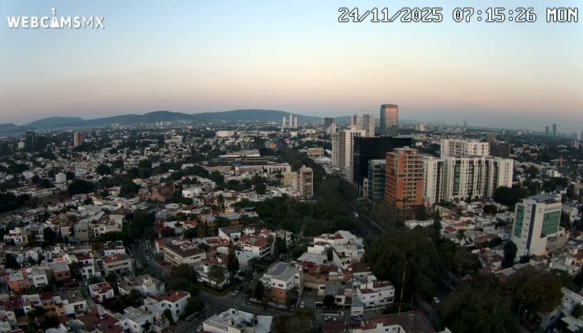Ciudad de Guadalajara City Skyline Live Cam - Guadalajara, Jalisco, Mexico