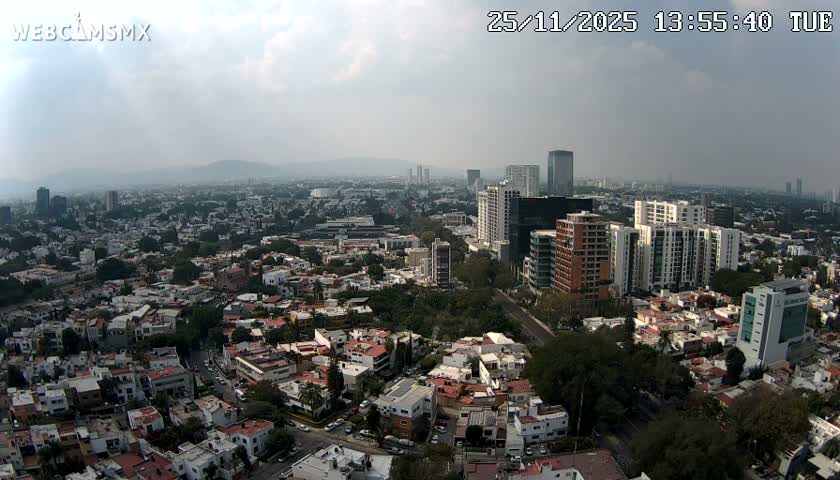 Ciudad de Guadalajara City Skyline Live Cam - Guadalajara, Jalisco, Mexico