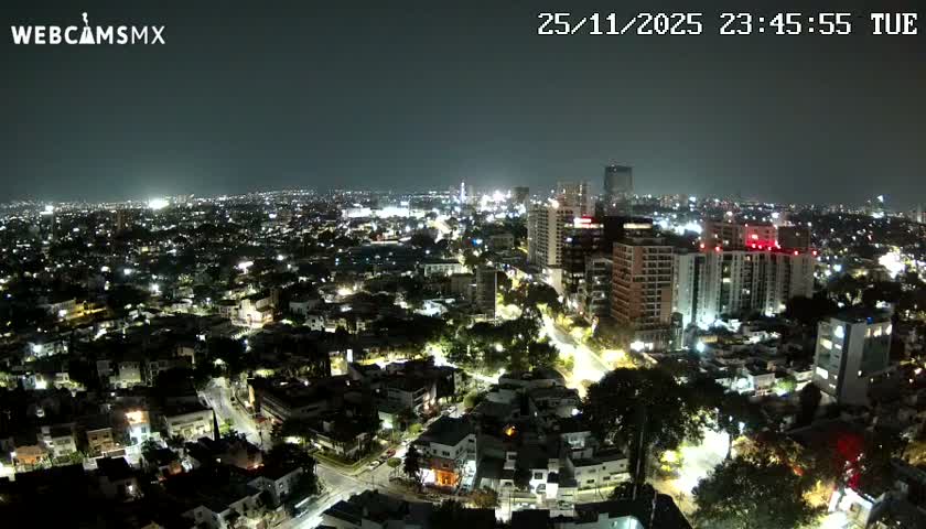 Ciudad de Guadalajara City Skyline Live Cam - Guadalajara, Jalisco, Mexico