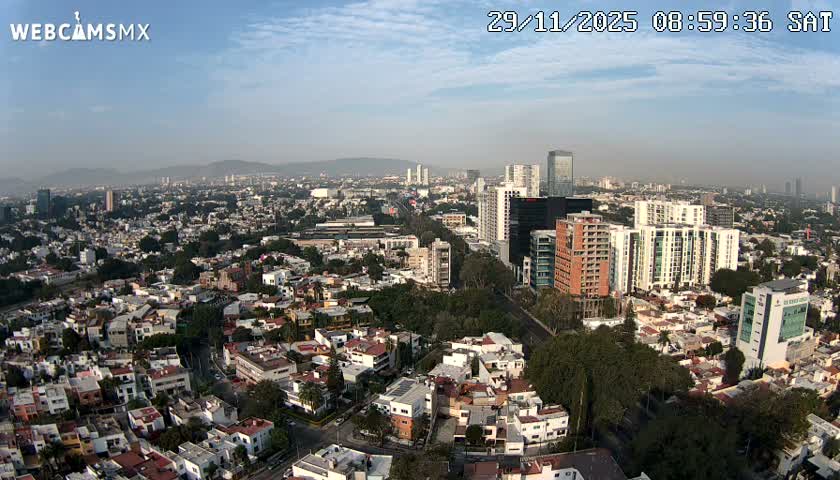 Ciudad de Guadalajara City Skyline Live Cam - Guadalajara, Jalisco, Mexico