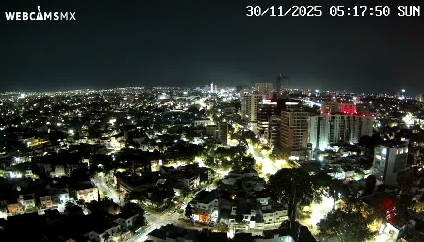 Ciudad de Guadalajara City Skyline Live Cam - Guadalajara, Jalisco, Mexico
