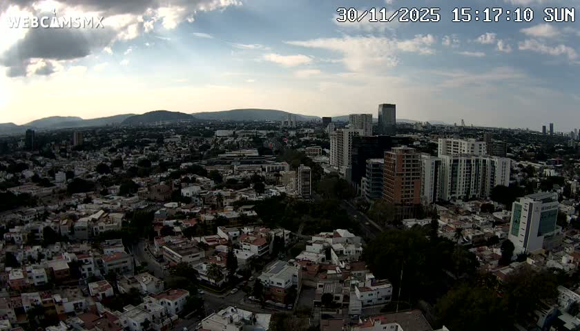Ciudad de Guadalajara City Skyline Live Cam - Guadalajara, Jalisco, Mexico