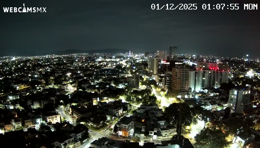 Ciudad de Guadalajara City Skyline Live Cam - Guadalajara, Jalisco, Mexico