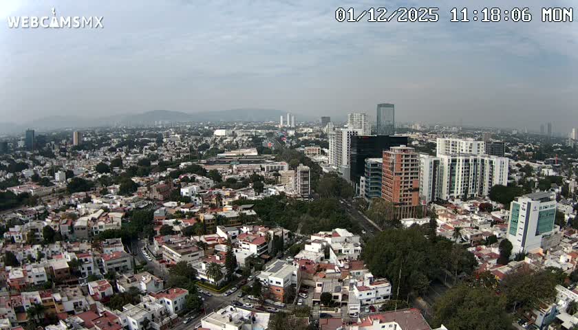 Ciudad de Guadalajara City Skyline Live Cam - Guadalajara, Jalisco, Mexico