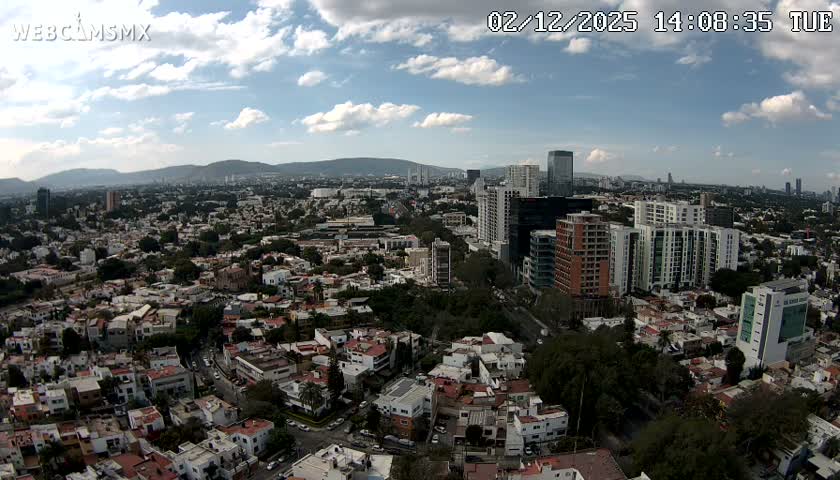Ciudad de Guadalajara City Skyline Live Cam - Guadalajara, Jalisco, Mexico