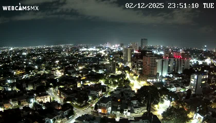 Ciudad de Guadalajara City Skyline Live Cam - Guadalajara, Jalisco, Mexico