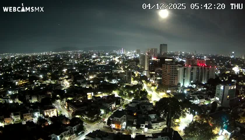 Ciudad de Guadalajara City Skyline Live Cam - Guadalajara, Jalisco, Mexico