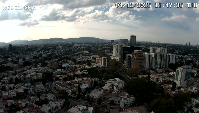 Ciudad de Guadalajara City Skyline Live Cam - Guadalajara, Jalisco, Mexico