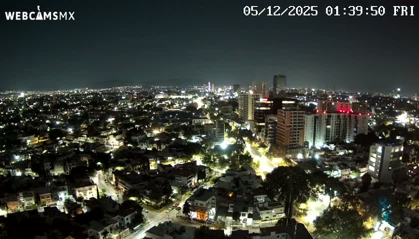 Ciudad de Guadalajara City Skyline Live Cam - Guadalajara, Jalisco, Mexico