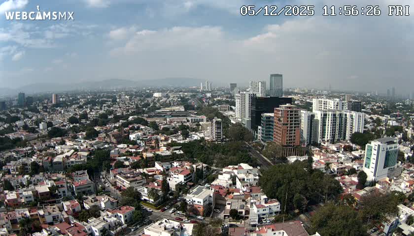Ciudad de Guadalajara City Skyline Live Cam - Guadalajara, Jalisco, Mexico