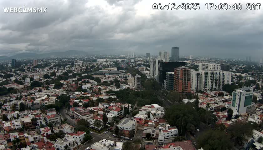 Ciudad de Guadalajara City Skyline Live Cam - Guadalajara, Jalisco, Mexico
