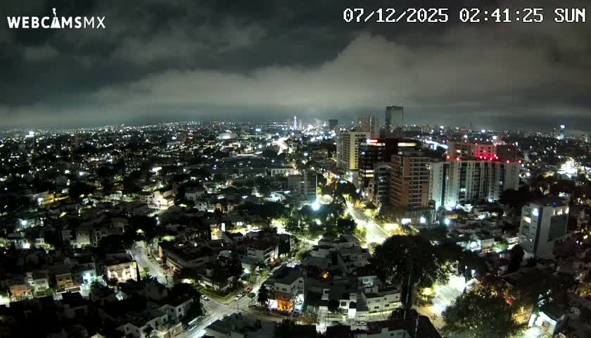 Ciudad de Guadalajara City Skyline Live Cam - Guadalajara, Jalisco, Mexico