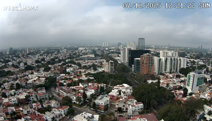 Ciudad de Guadalajara City Skyline Live Cam - Guadalajara, Jalisco, Mexico