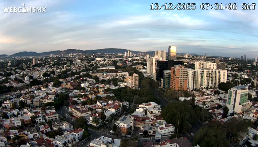 Ciudad de Guadalajara City Skyline Live Cam - Guadalajara, Jalisco, Mexico