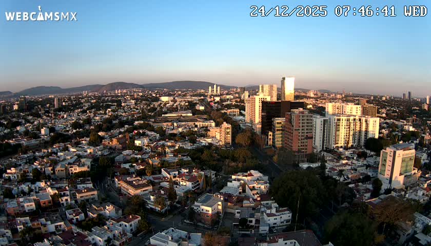 Ciudad de Guadalajara City Skyline Live Cam - Guadalajara, Jalisco, Mexico