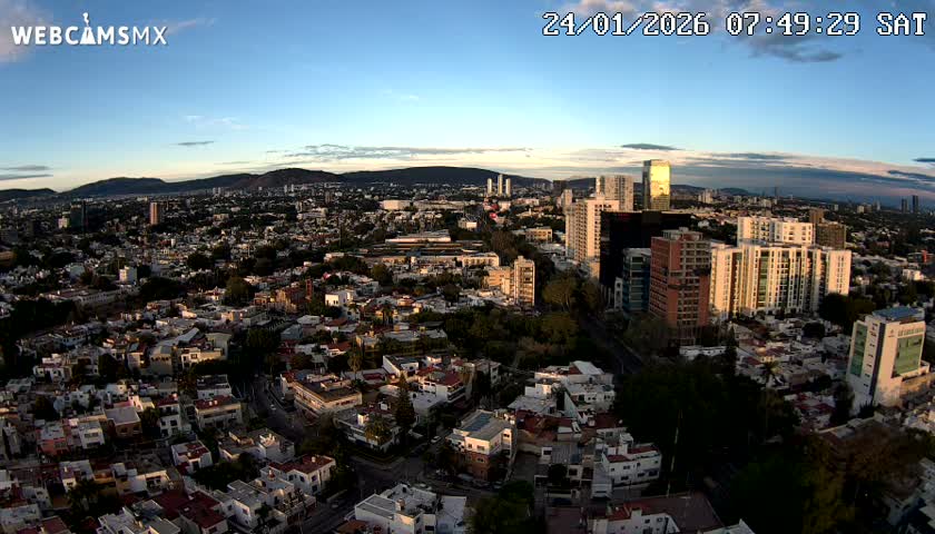 Ciudad de Guadalajara City Skyline Live Cam - Guadalajara, Jalisco, Mexico