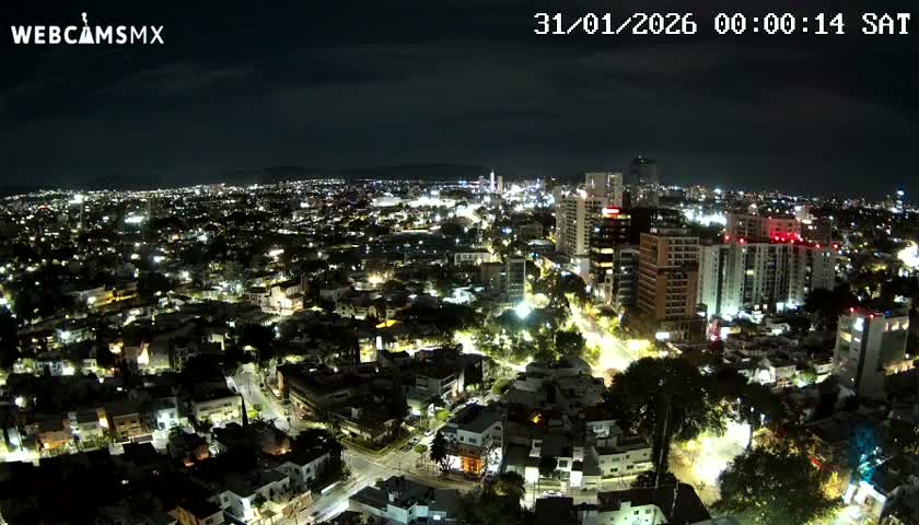 Ciudad de Guadalajara City Skyline Live Cam - Guadalajara, Jalisco, Mexico