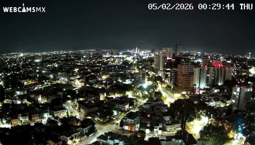 Ciudad de Guadalajara City Skyline Live Cam - Guadalajara, Jalisco, Mexico