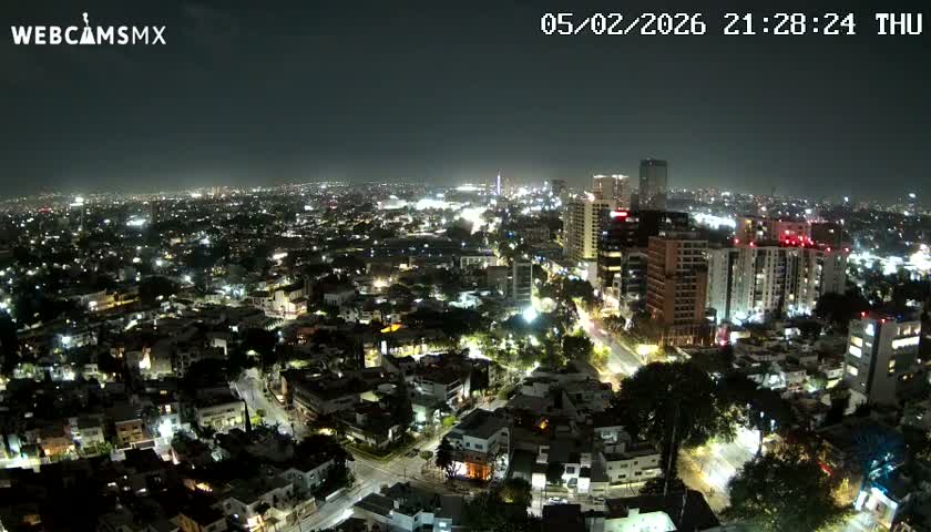 Ciudad de Guadalajara City Skyline Live Cam - Guadalajara, Jalisco, Mexico