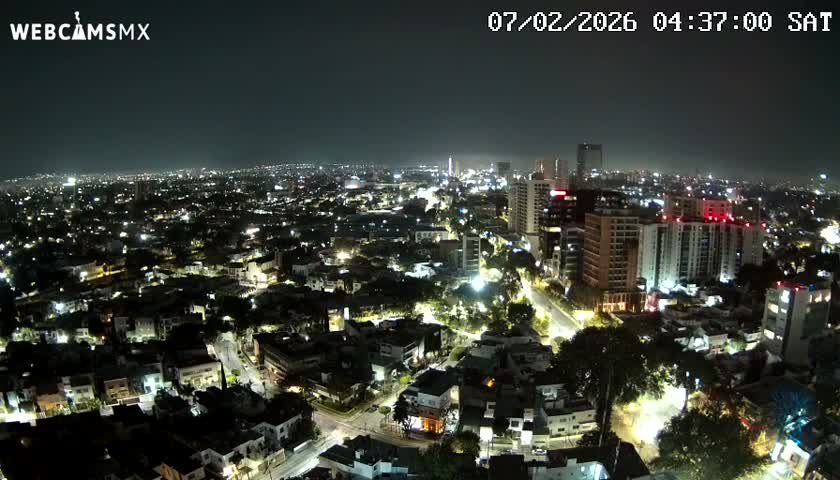 Ciudad de Guadalajara City Skyline Live Cam - Guadalajara, Jalisco, Mexico
